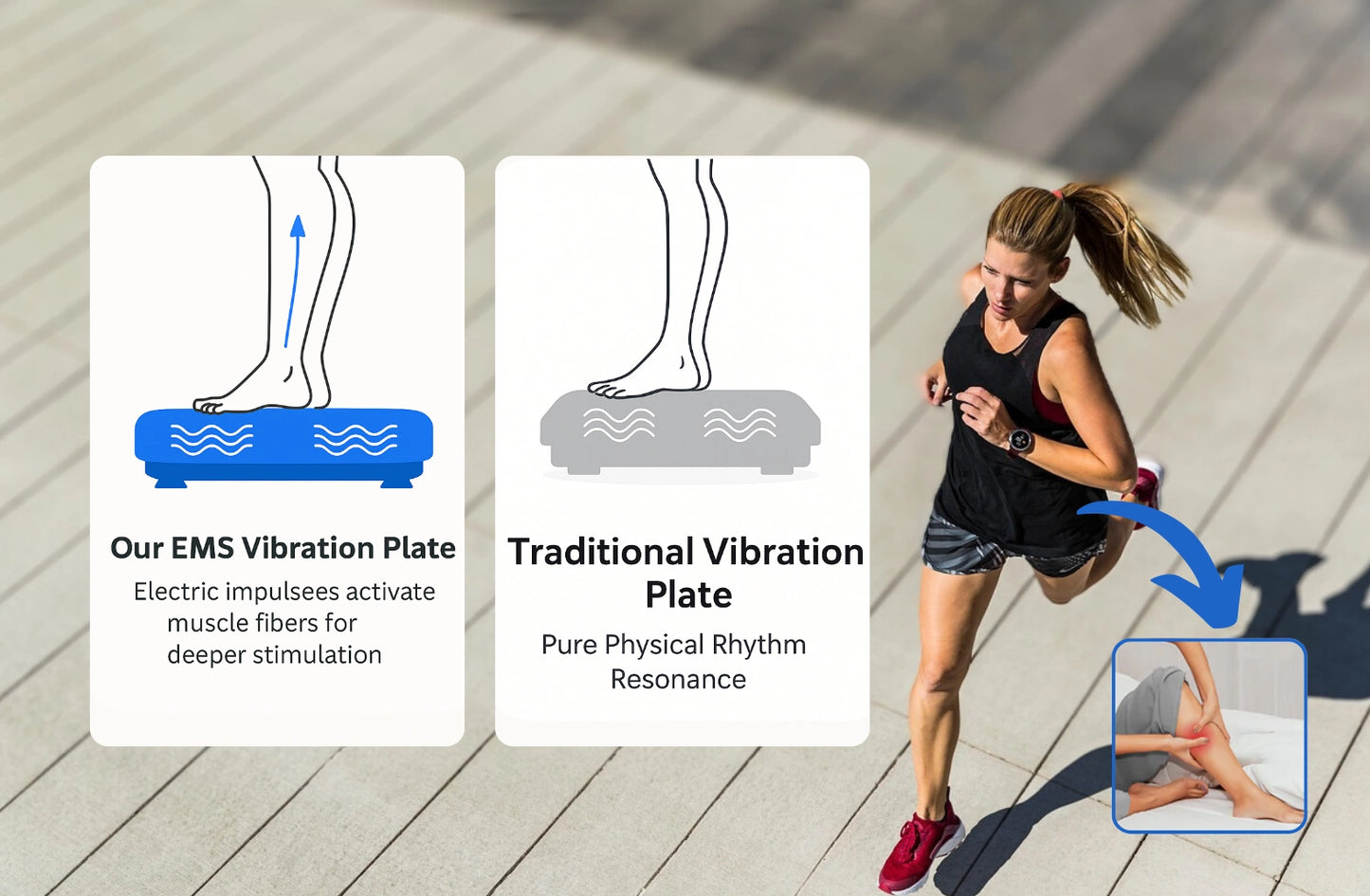 AI EMS Vibration Plate