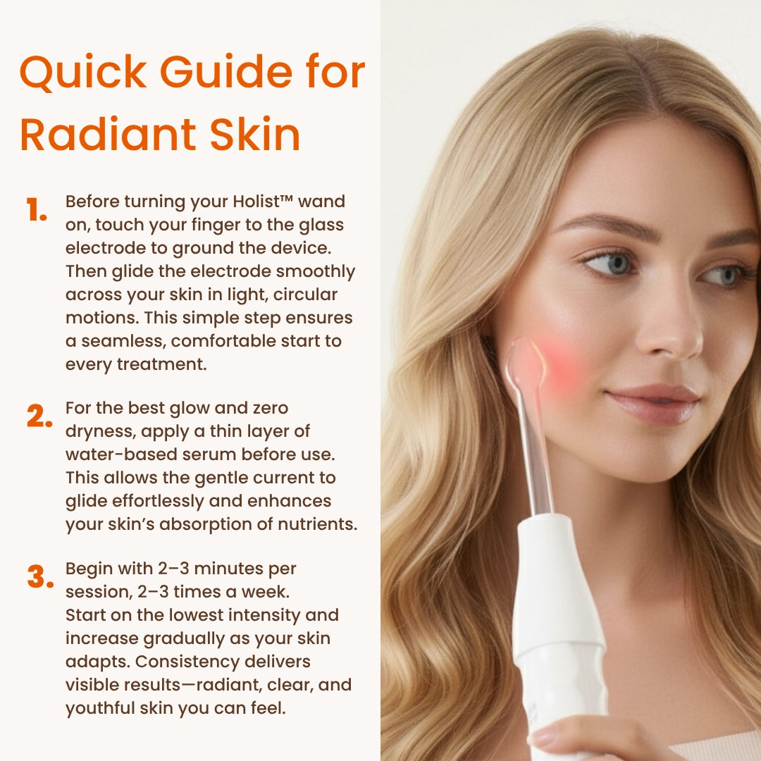 High Frequency Skin Therapy Wand