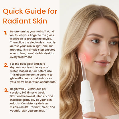 High Frequency Skin Therapy Wand