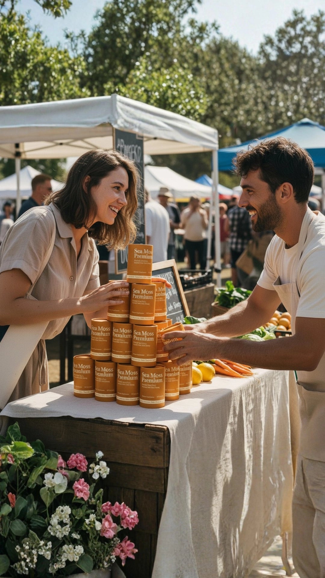 Irish Sea Moss in ocean