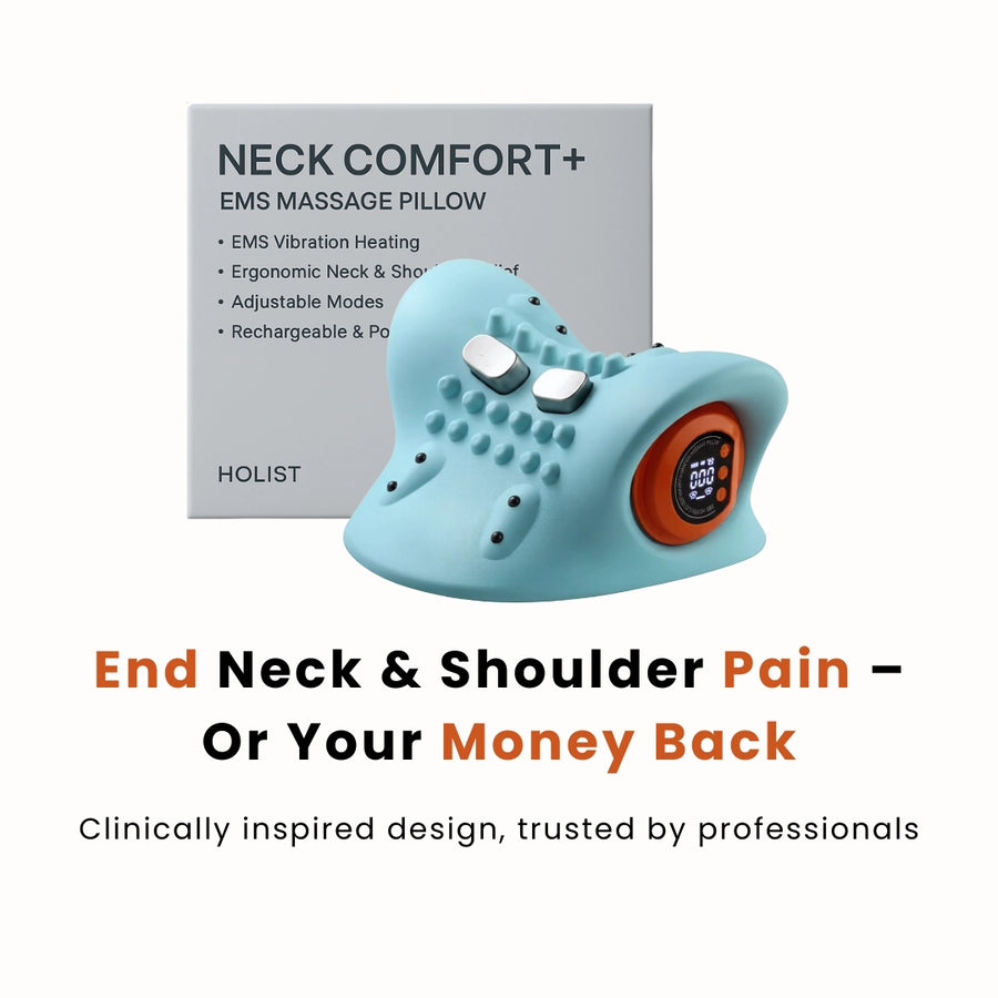 Holist™ Neck Comfort+ EMS Massager: Best-in-Class Relief Holist